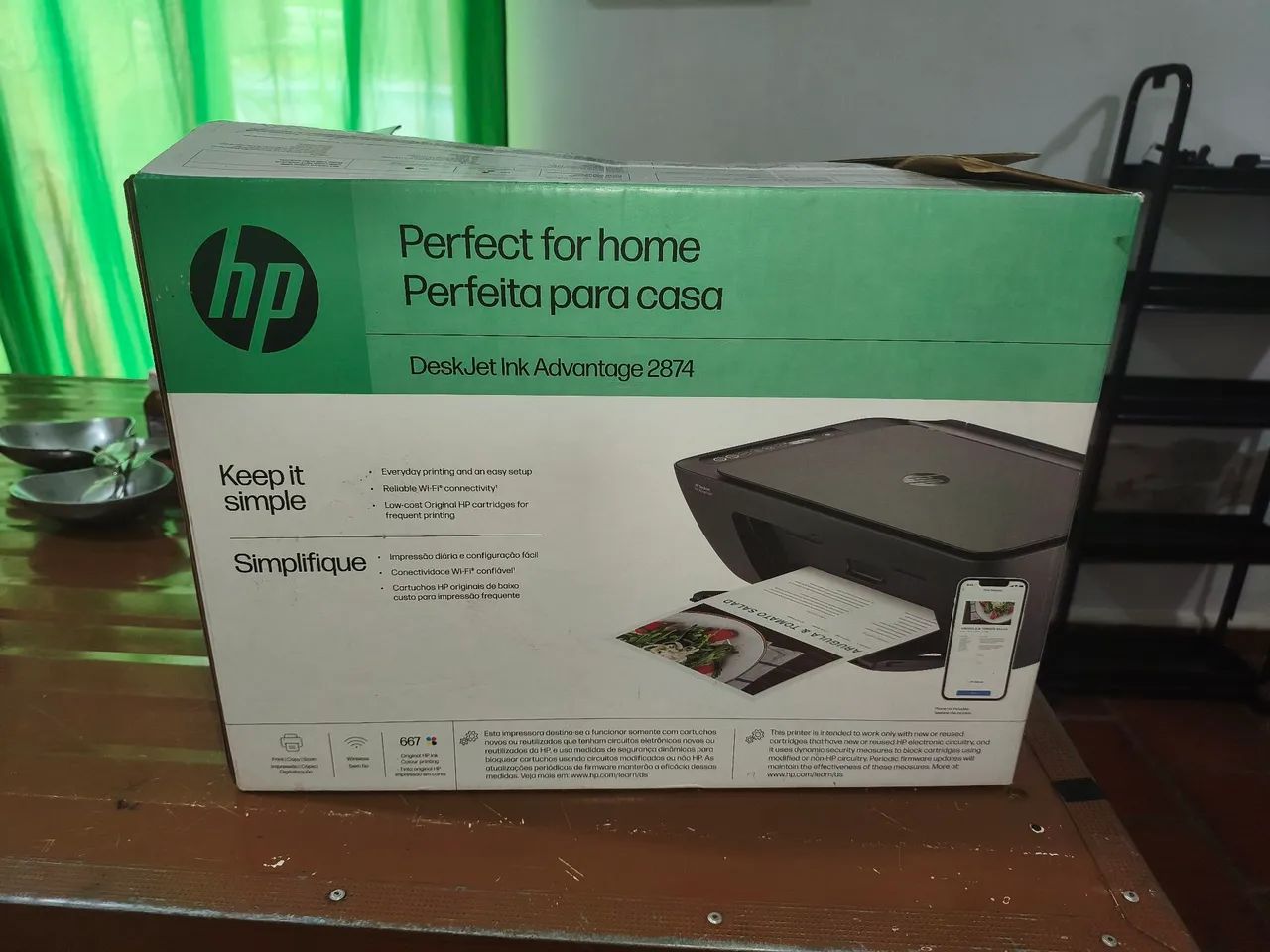 Impressora multifuncional Hp 2874