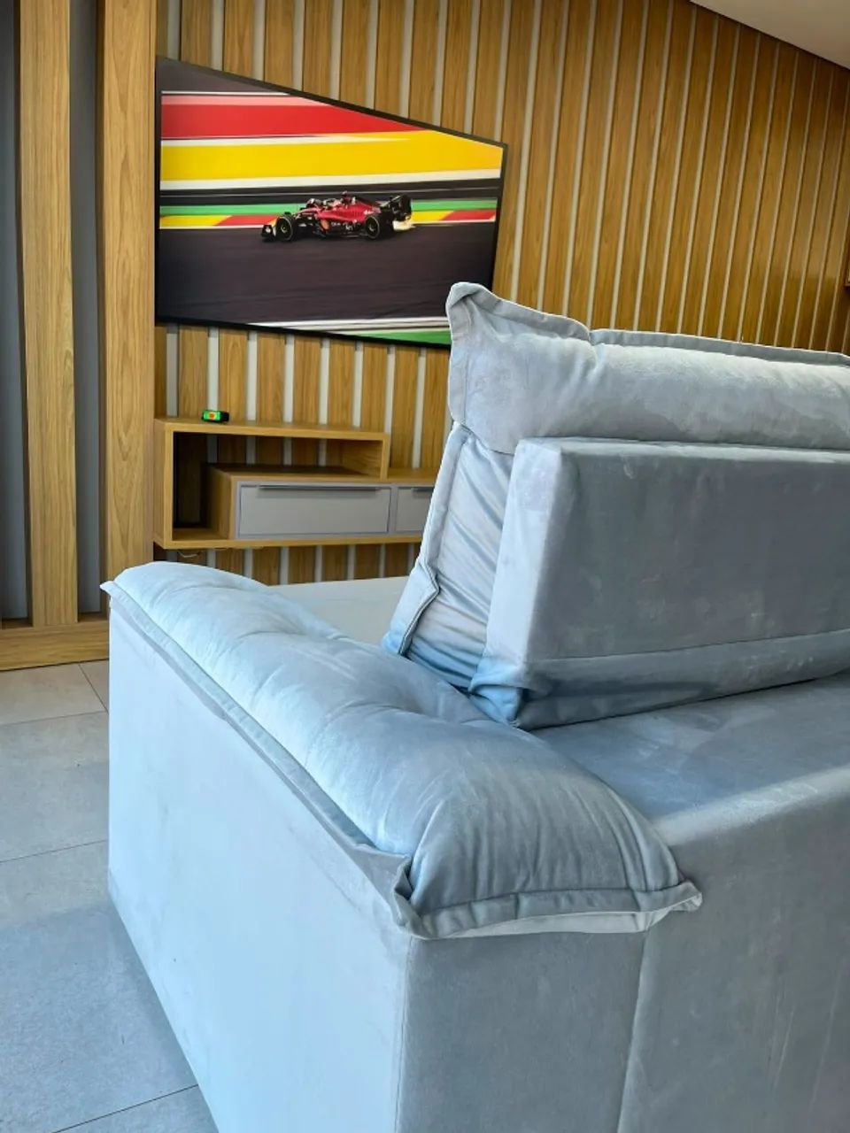 Sofá Retrátil e Reclinável 2,90 m - Novo - 3 Lugares - Foto 5