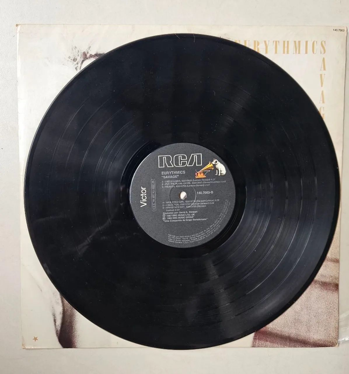 Disco de vinil (LP) EURYTHMICS - Foto 3