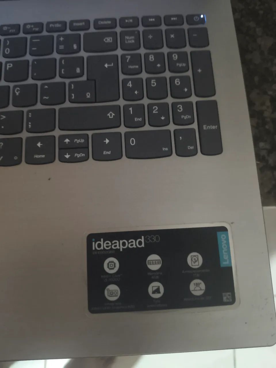 Notebook IDEAPAD330 I3 