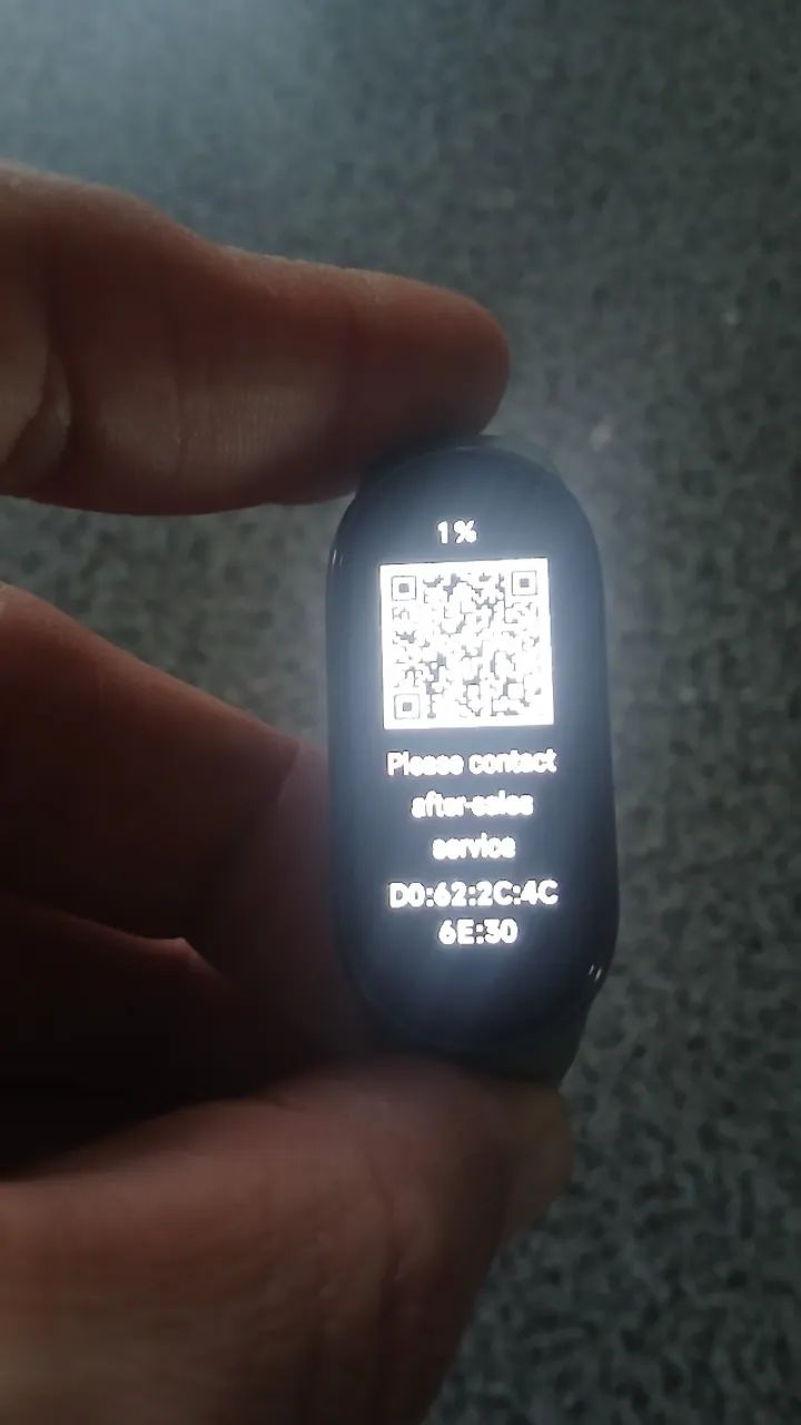 Mi Band 8 defeito