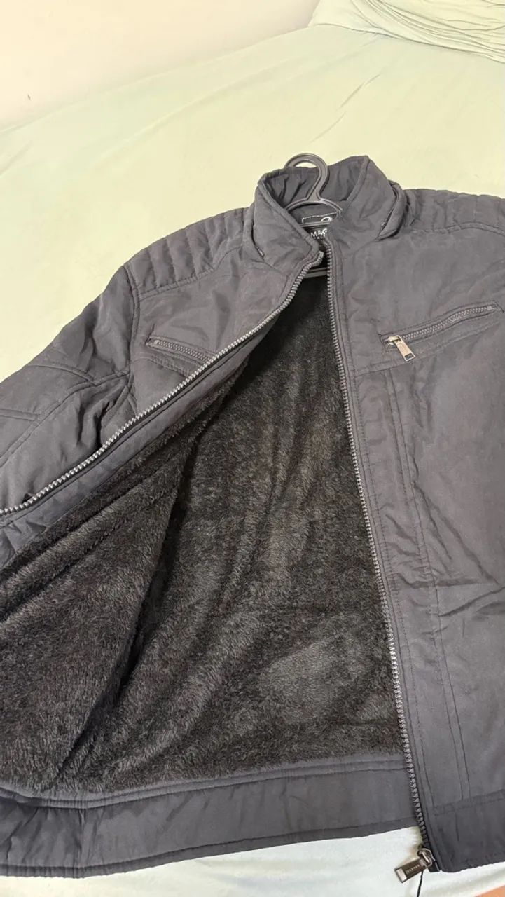 Jaqueta puffer masculina 