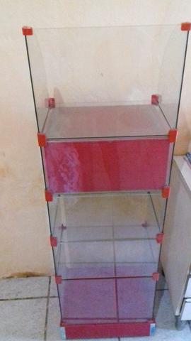 Vitrine caixa.