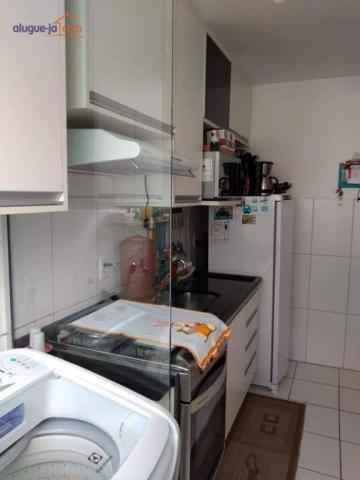 Lindo apartamento com 2 dormitórios à venda, 47 m² por r$ 195.000 - palmeiras de são josé - Foto 7