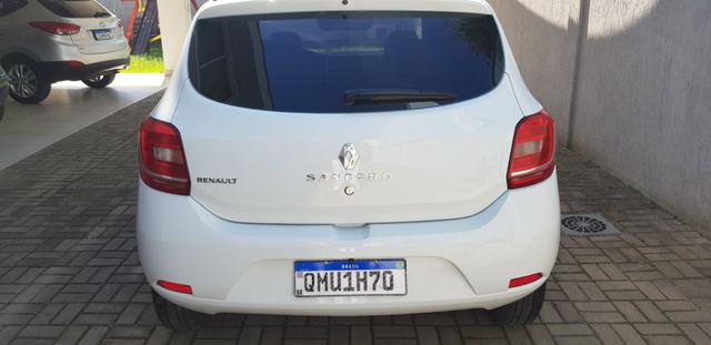 Renaut Sandero Authentique Flex 1.0 2018 a baixo da Fipe - Foto 4