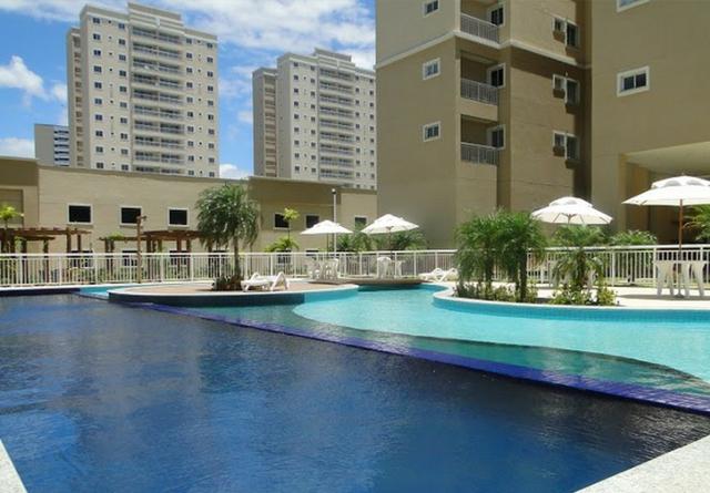AP1494 Terraço dos Pássaros, apartamento com 3 quartos, 2 vagas, lazer, Lago Jacarey - Foto 2