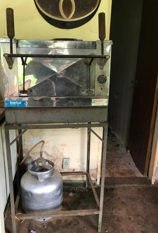 Forno de pedra refratária elétrico para pizza - Foto 3