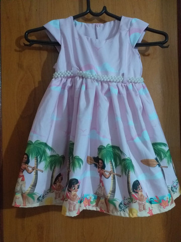 vestido de luxo moana