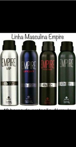 Linha Empire - Fragancias E Desodorante.  - Foto 3