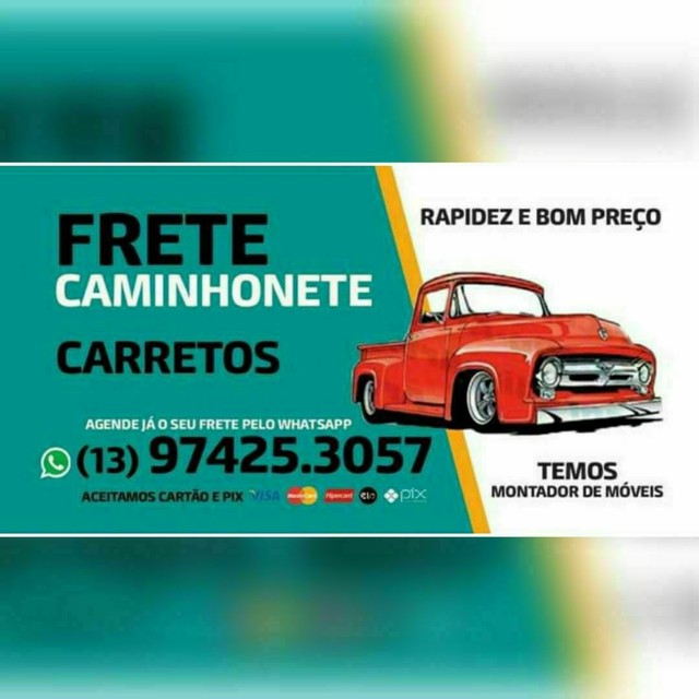 Carreto, frete (caminhonete)