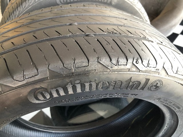 Kit 02 Pneus 205/55r17 Continental Powercontact 91v *usados - Foto 7