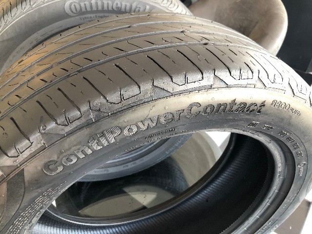 Kit 02 Pneus 205/55r17 Continental Powercontact 91v *usados - Foto 8