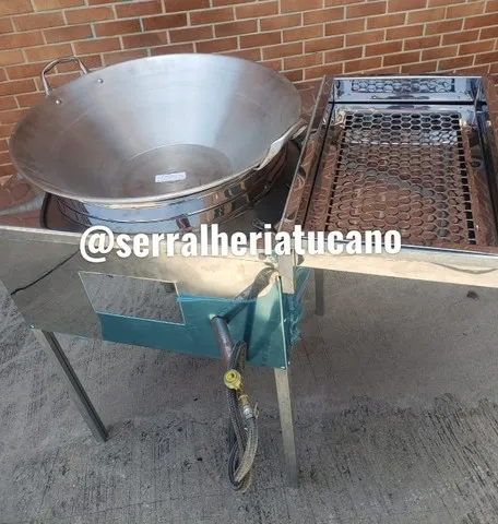 pasteleiro de pastel tacho inox 22