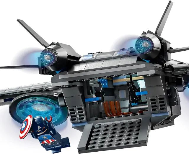 Lego Marvel Quinjet dos Vingadores 76248 (795 Peças) - Foto 5