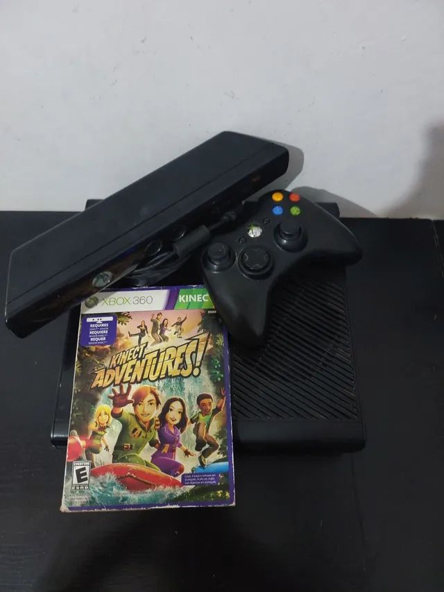 XBOX 360 SUPER SLIM COM KINECT - Consoles de Vídeo Game - Jardim