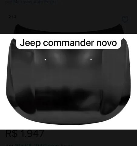 Vendo capô novo zero na caixa do jeep Commander - Foto 2