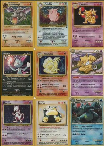 venda de pokemon raros, Deck