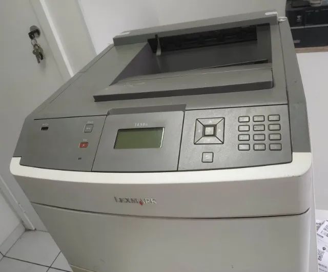 Impressora Laser Lexmark T650 usada para retirada de peças