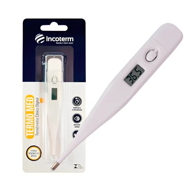 Termômetro Clínico Digital Termomed Branco