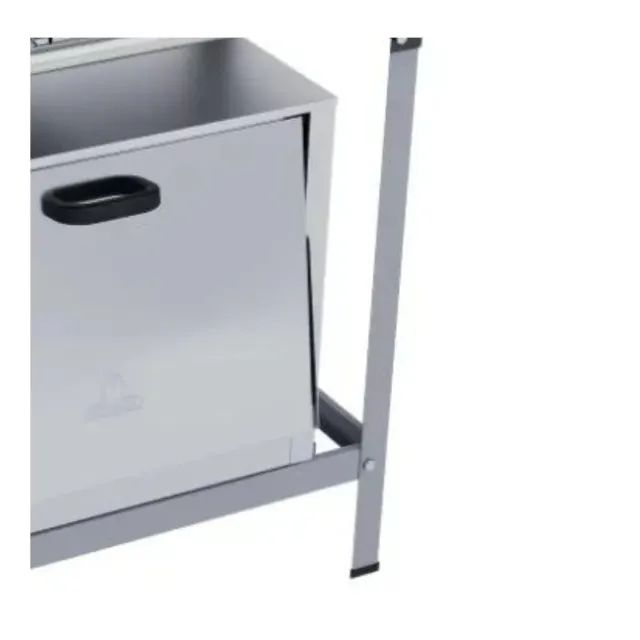 Fogão Industrial 2 Bocas com Forno 30x30 Stori Top Metalmaq - Foto 5