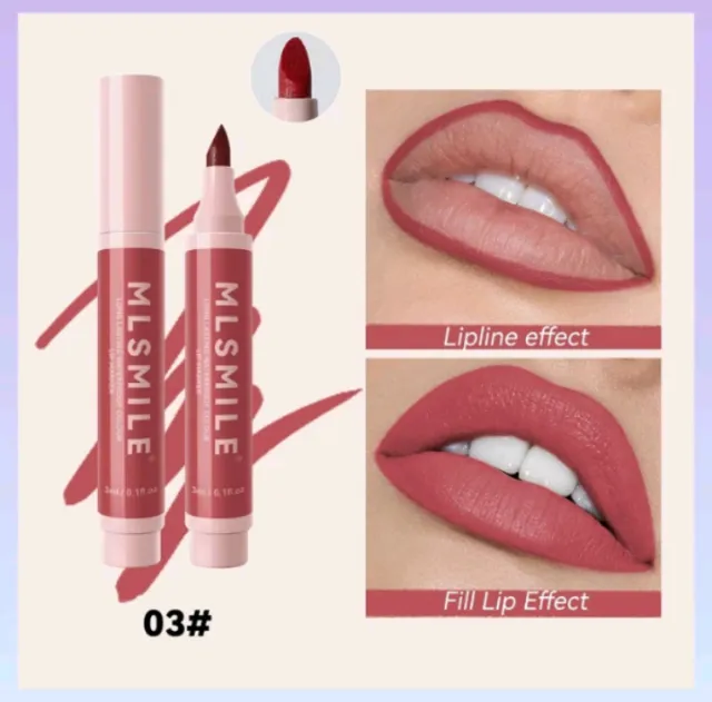 Batom Pincel Matte- Várias cores