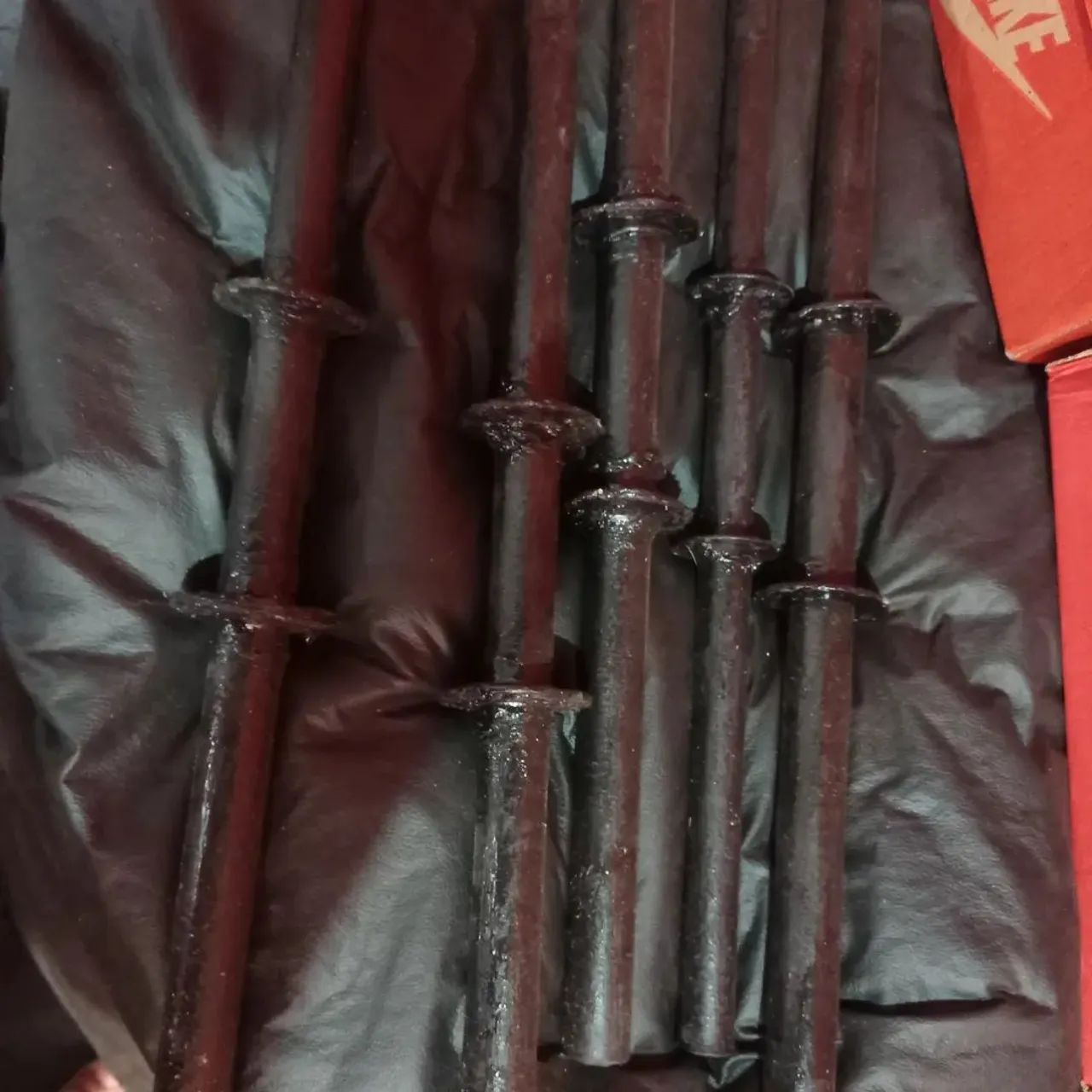 Halterzinho de ferro maciço - Foto 2