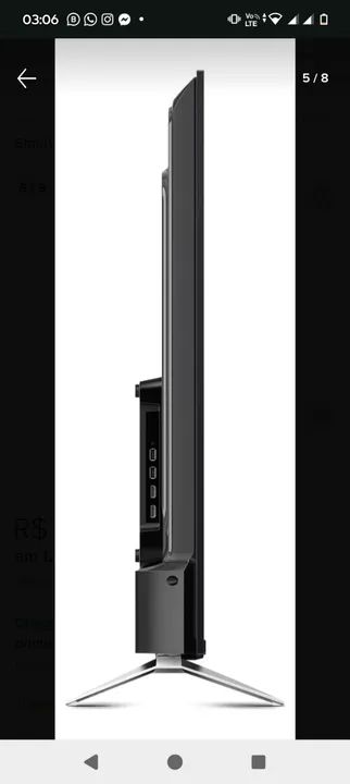 Tv Smart AOC 50 polegadas 4k  - Foto 4