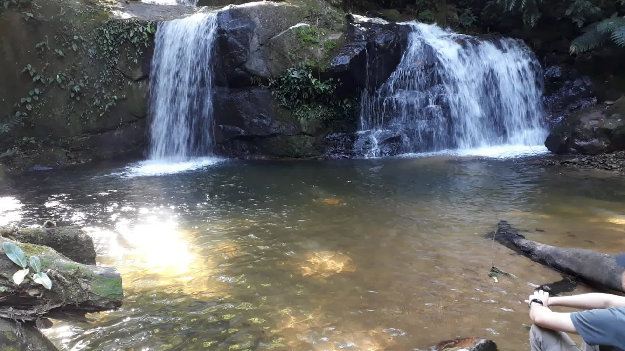 Sítio com cachoeira e natureza exuberante