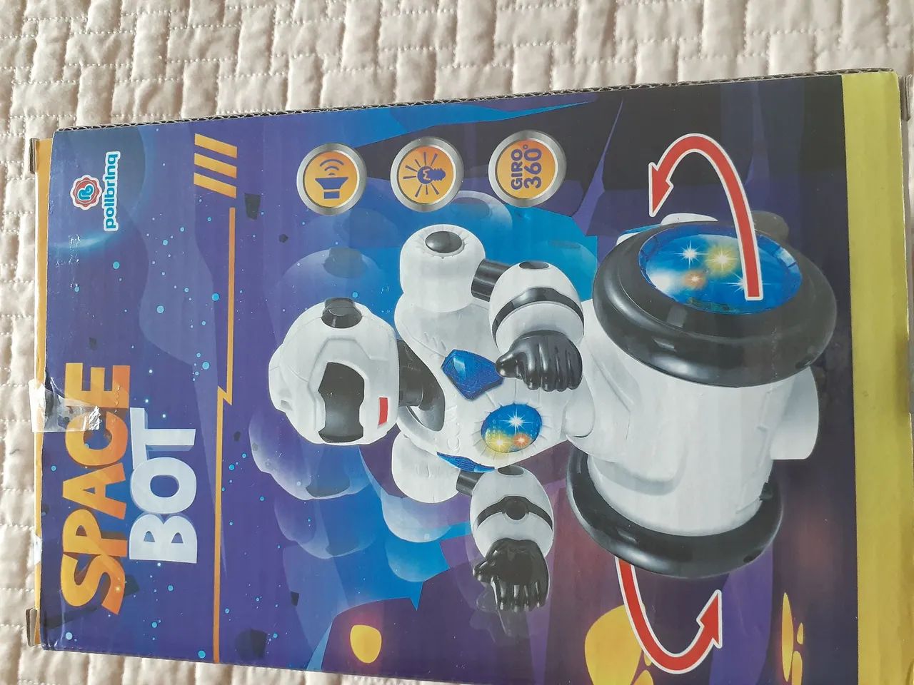 Robô Spacebot - Brinquedo Eletrônico Interativo - Foto 5