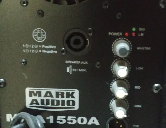 Par de caixas ativas Mka 1550 A - 500w - Foto 5