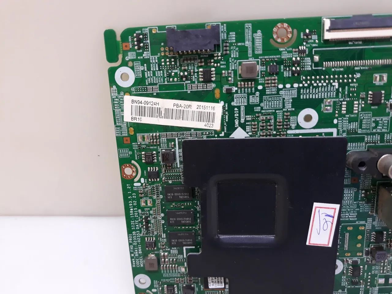 Placa principal do TV Samsung. Un40j5500ag. Usada porém Boa.  - Foto 3