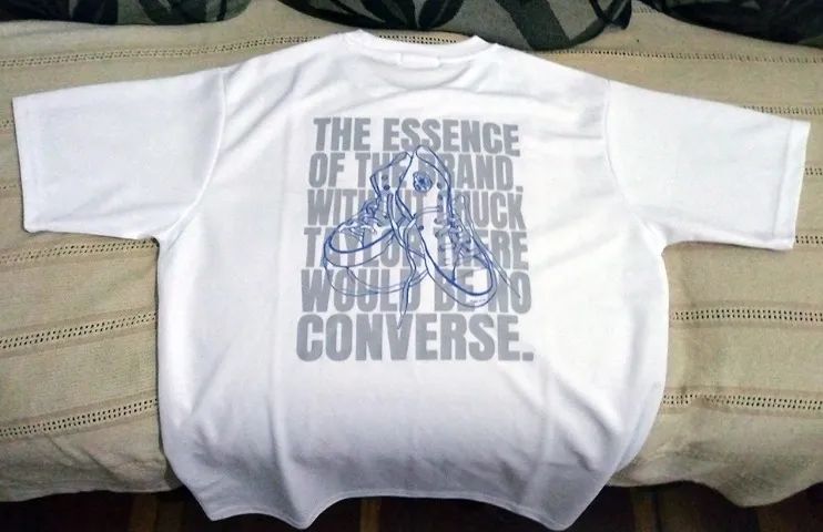 [ Importada ] Camiseta Converse All Star / Tam. L - Foto 3