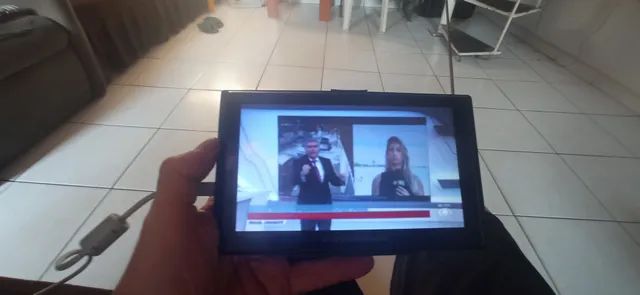 GPS com tv digital 7 Pol. Entrada cartão pra vídeo e música.av in - Foto 2