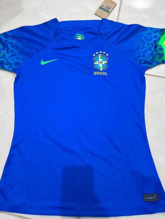 Camisa Brasil feminina 