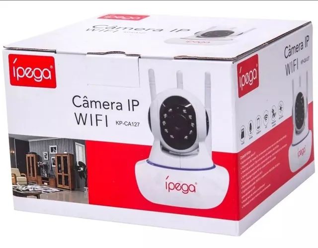 Câmera ip wi-fi (novos com garantia)