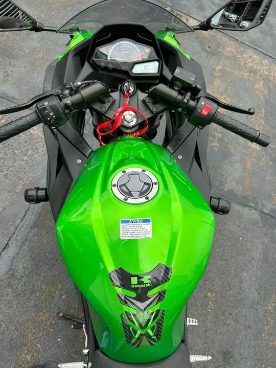 Ninja 300 sem detalhes, c/ 12.300 km !! - Foto 3