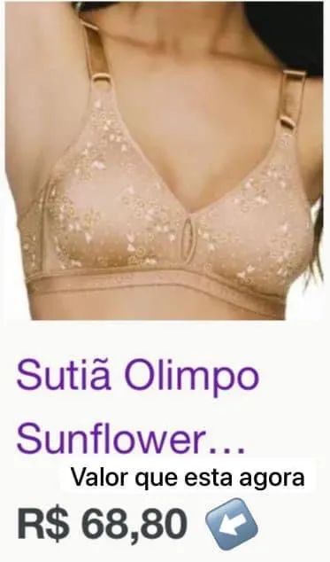 Sutiãs Lycra Reforçados Plus size - Foto 3