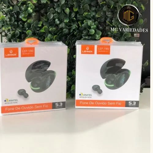Fone de ouvido sem fio 