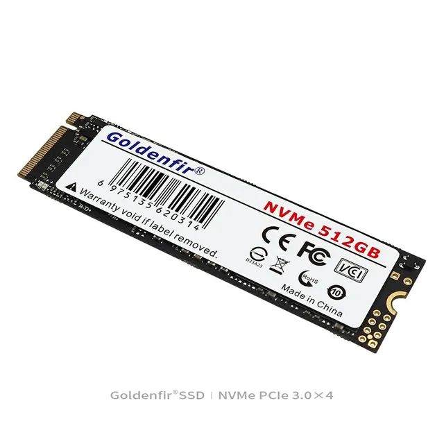 SSD NVME M2 512GB GOLDENFIR NOVO - Foto 5