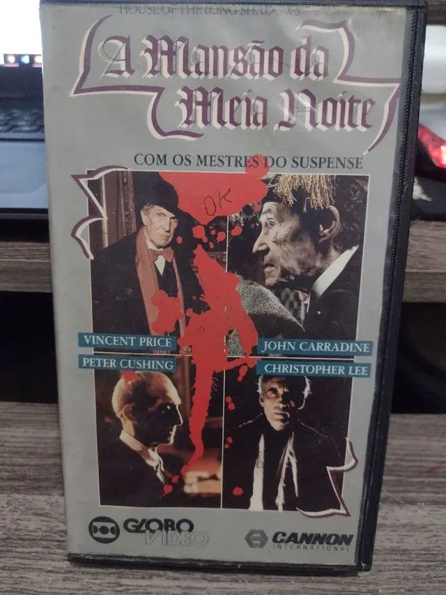 VHS A Mansão da Meia Noite 