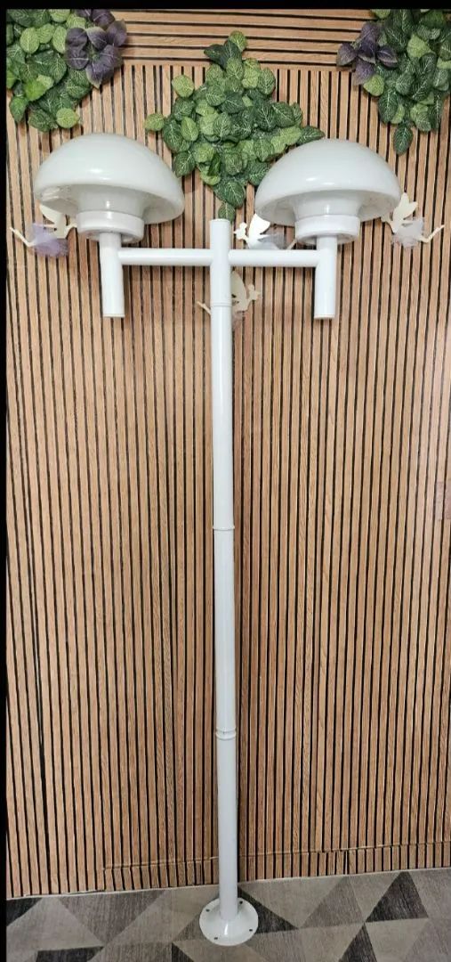 Luminária estilo vintage com 2 cúpulas - Foto 5