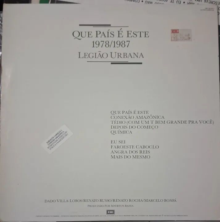 Disco de Vinil - Legião Urbana - Foto 2
