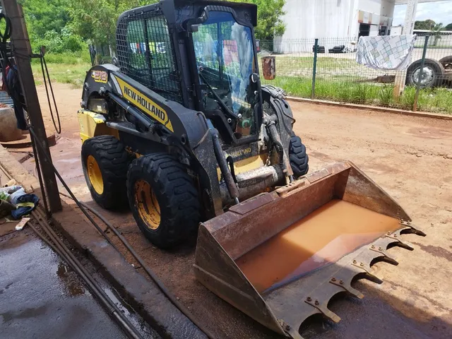 Mini carregadeira new Holland l218 2015