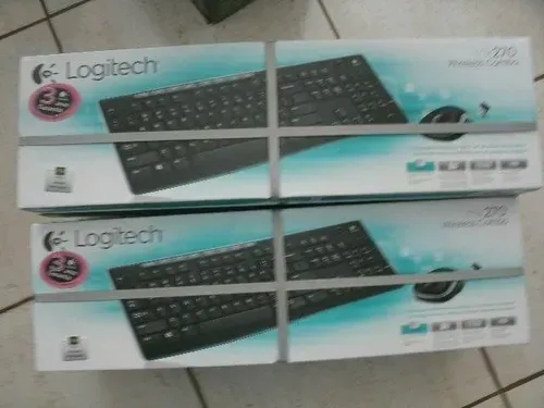 Kit Teclado E Mouse Logitech Wireless Combo Mk270