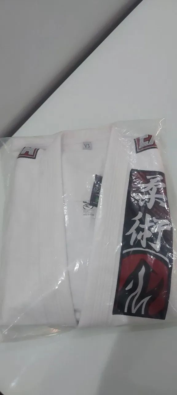 Kimono Jiu Jitsu Naja Choke BJJ Adulto Reforçado Trançado- BRANCO - TAM : A2 - Foto 5