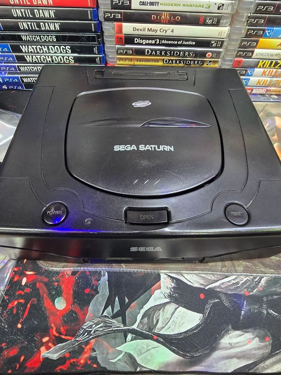 Sega Saturn Console + 2 Controles - DESBLOQUEADO  - Foto 3