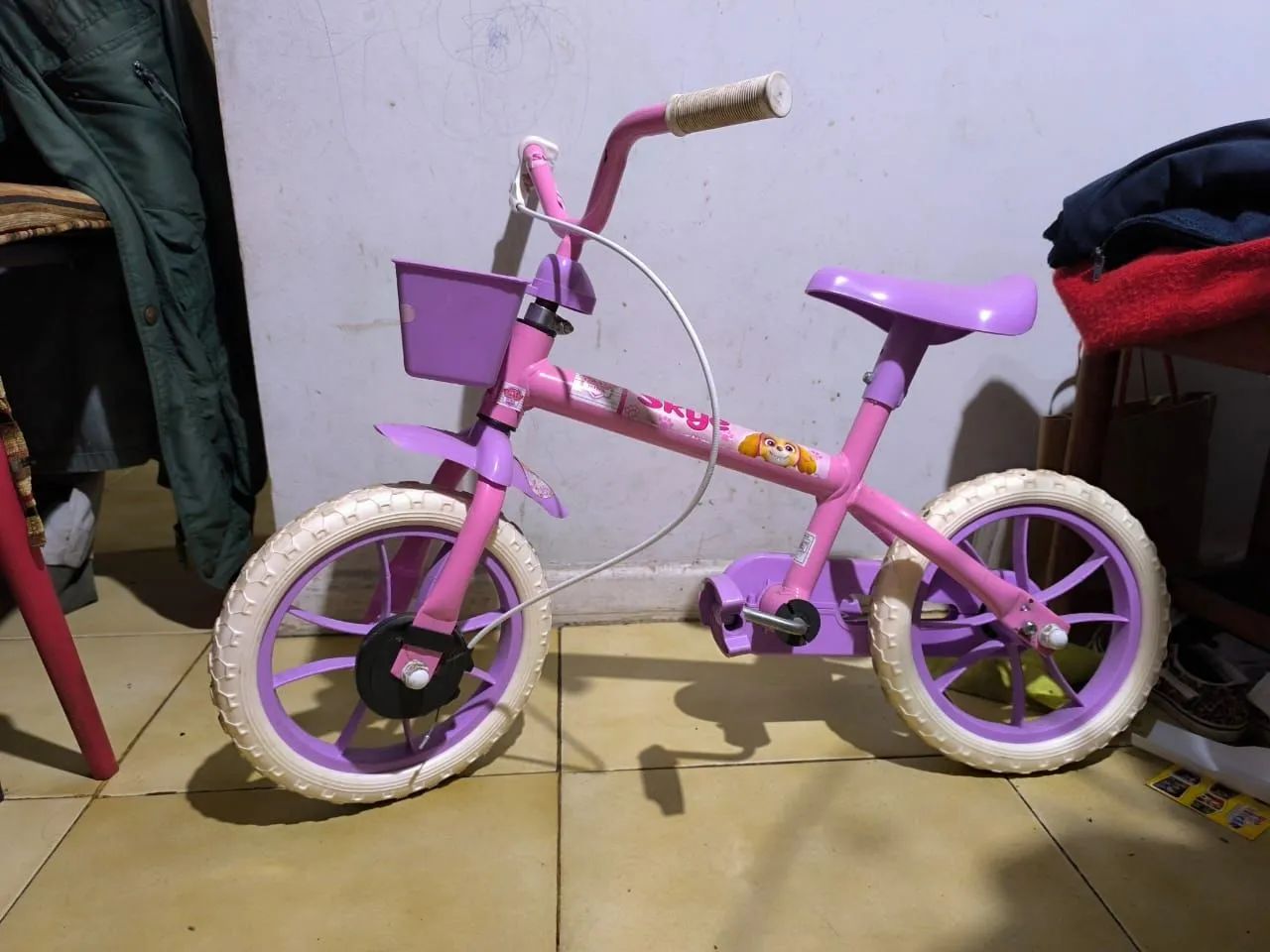 Bicicleta Infantil Skye Rosa - Foto 2