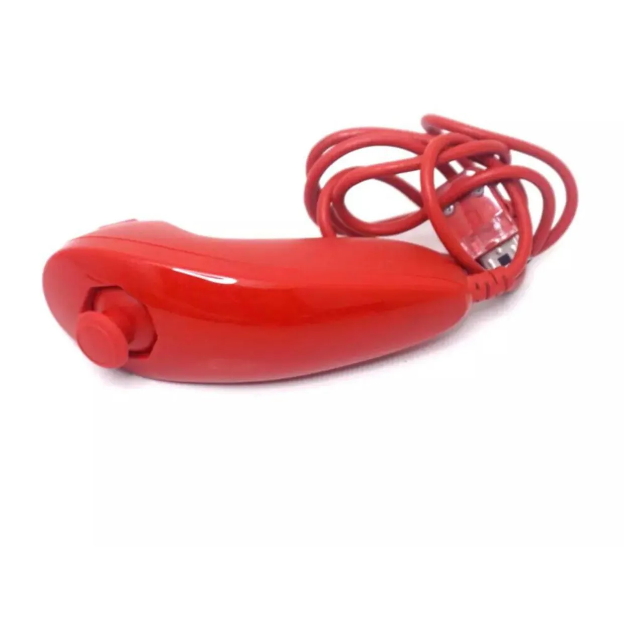 Controle Wii nunchuk Vermelho original Nintendo 