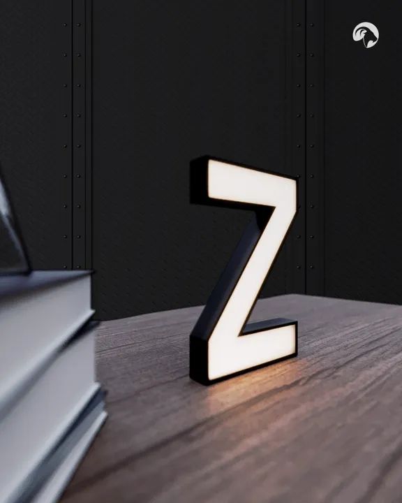 Kit - 5 Letras Caixa Com Led - Foto 2