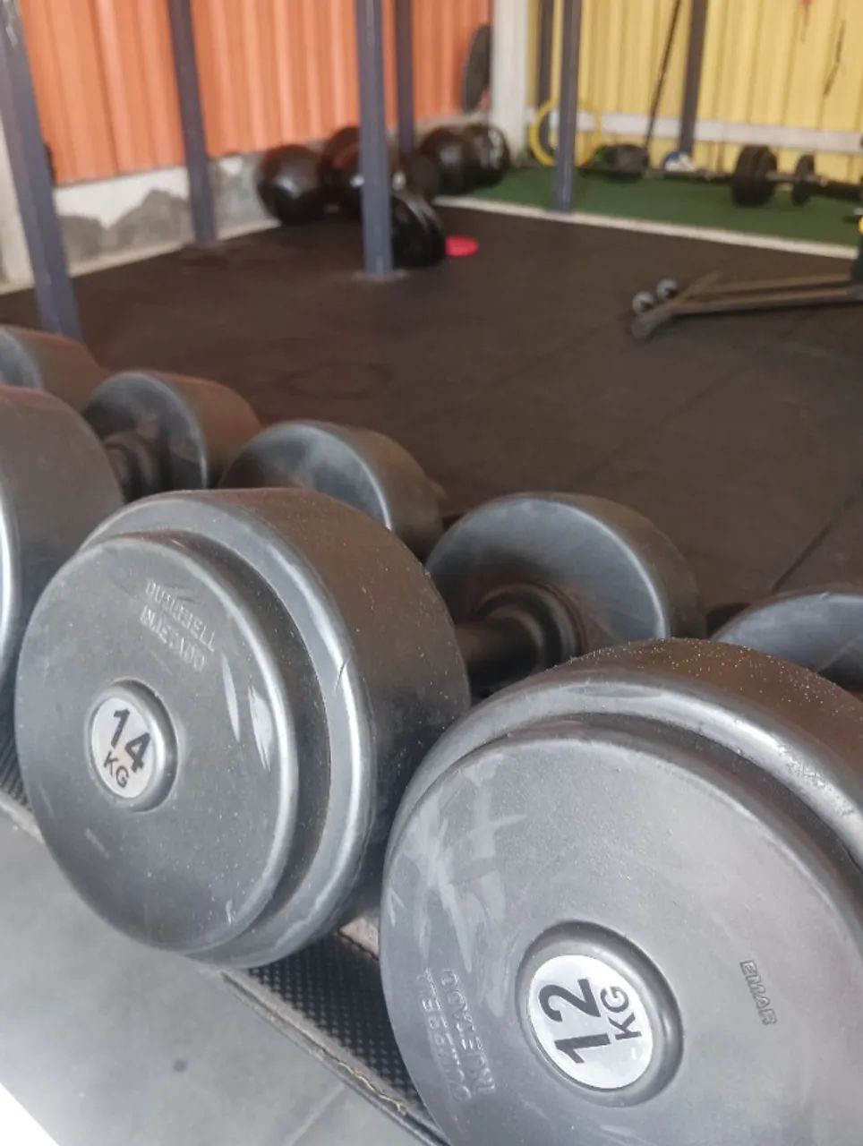 Estante de Dumbell injetado 12kg ao 30kg  - Foto 3